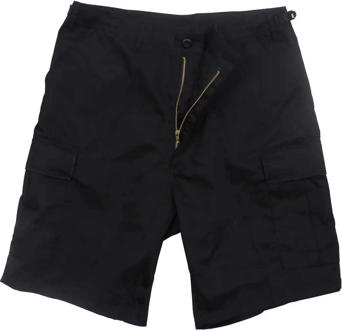 Rothco Zipper Fly Bdu Combat Shorts Black / s