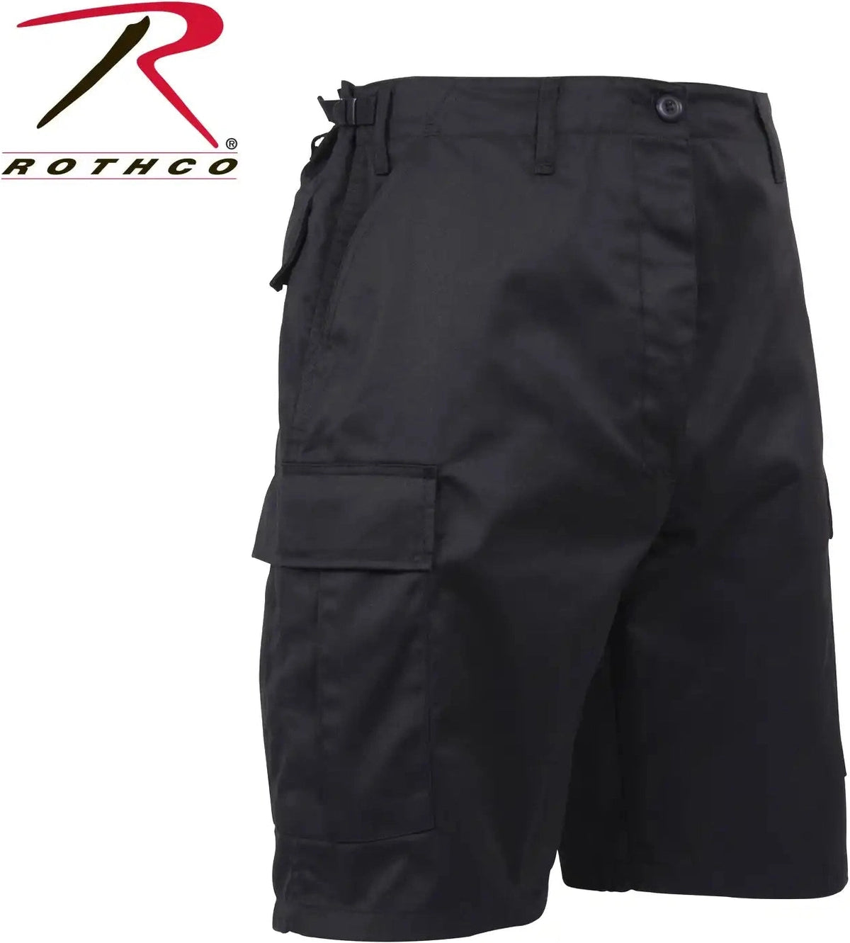 Rothco Zipper Fly Bdu Combat Shorts Black / s
