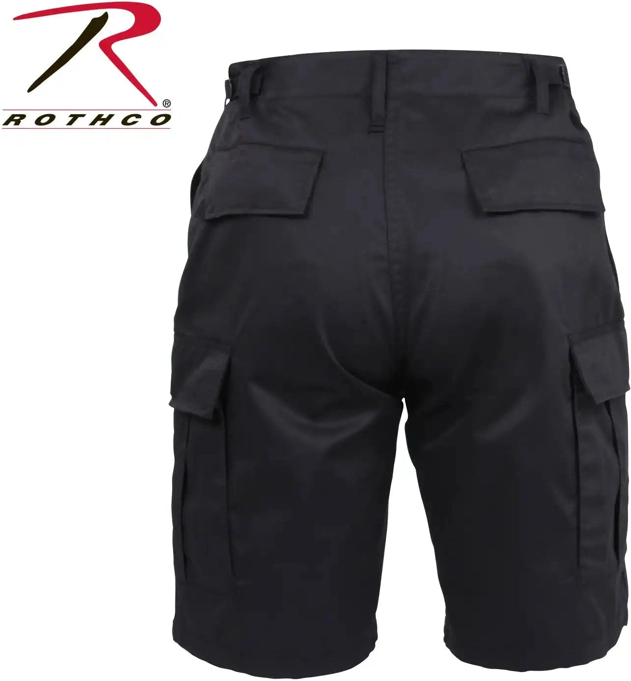 Rothco Zipper Fly Bdu Combat Shorts Black / s