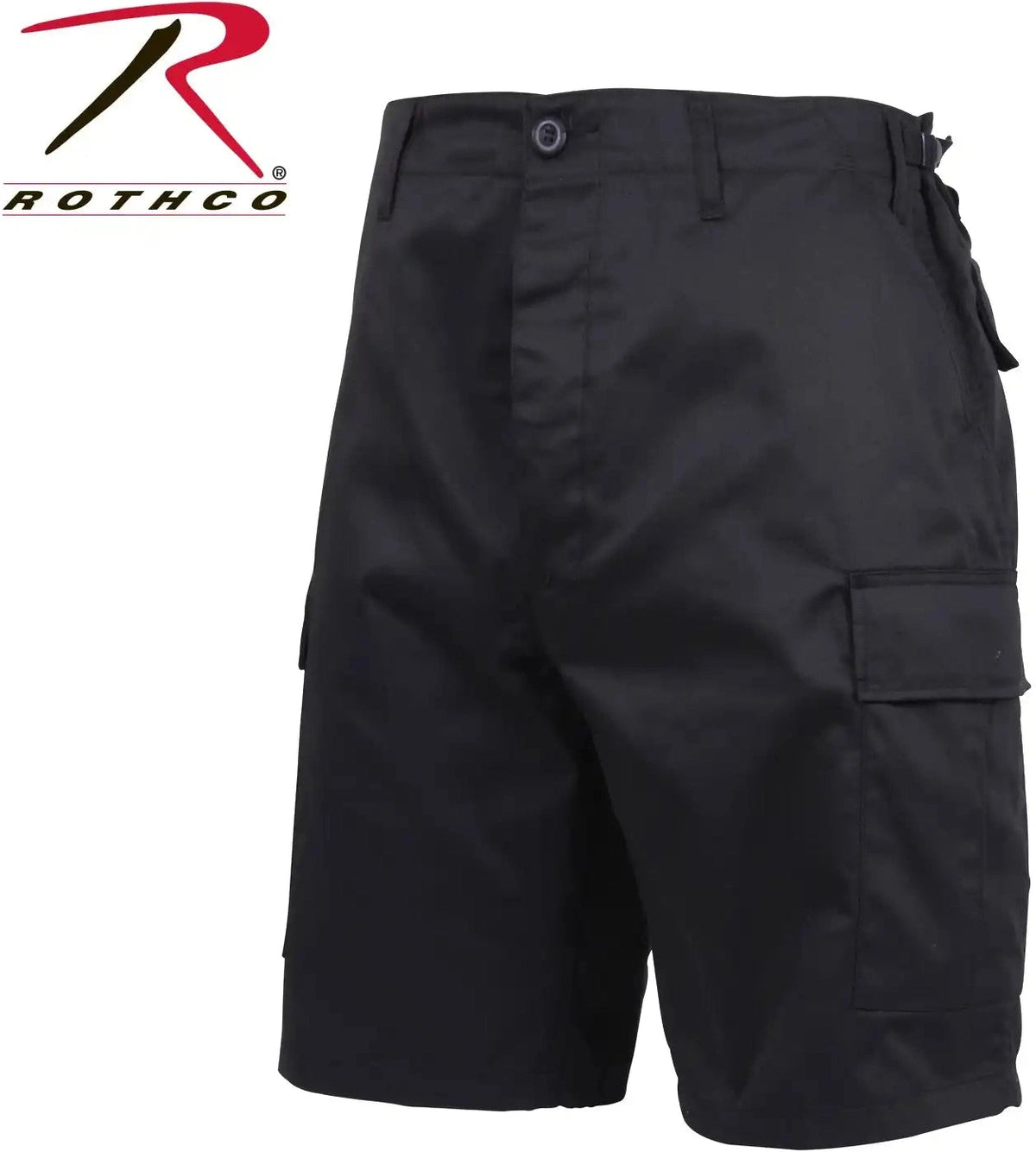 Rothco Zipper Fly Bdu Combat Shorts Black / s