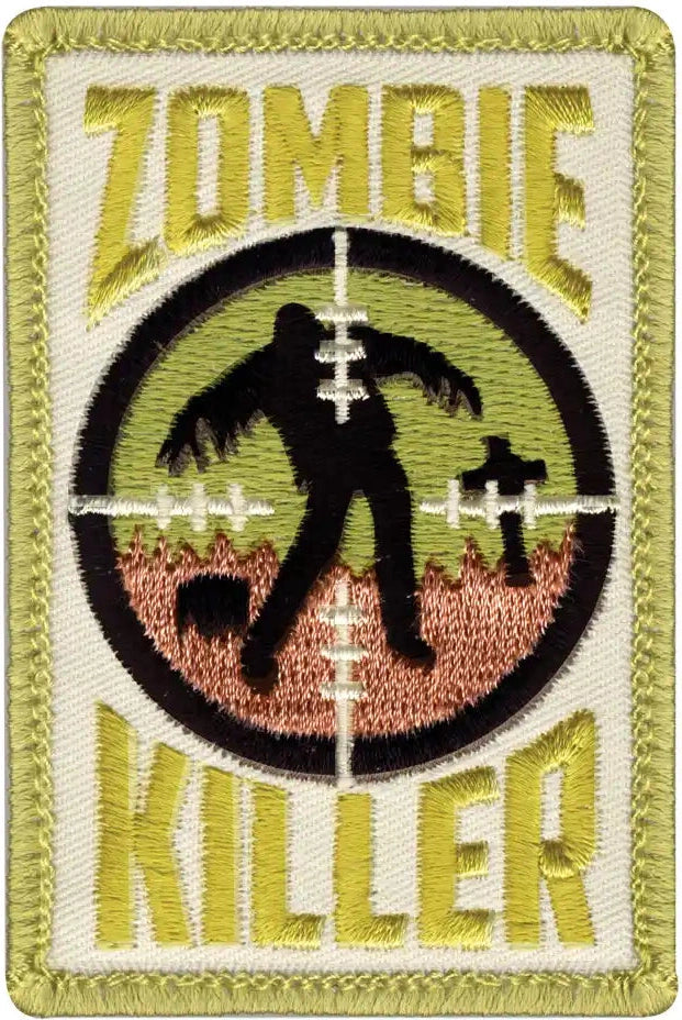 Rothco Zombie Killer Morale Patch Red
