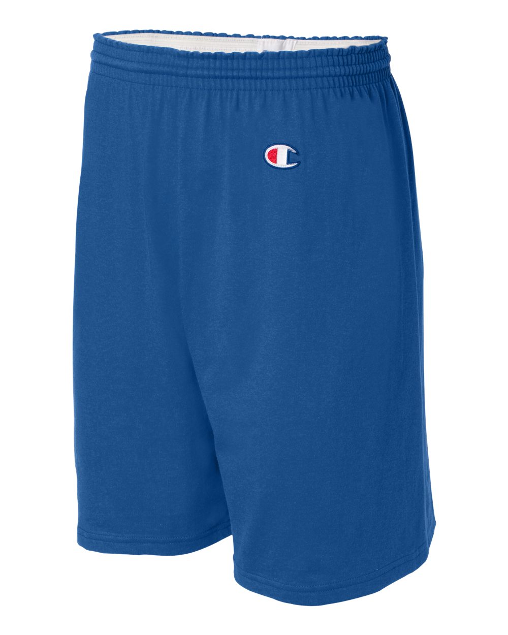 Royal Blue Cotton Gym Shorts - 8187