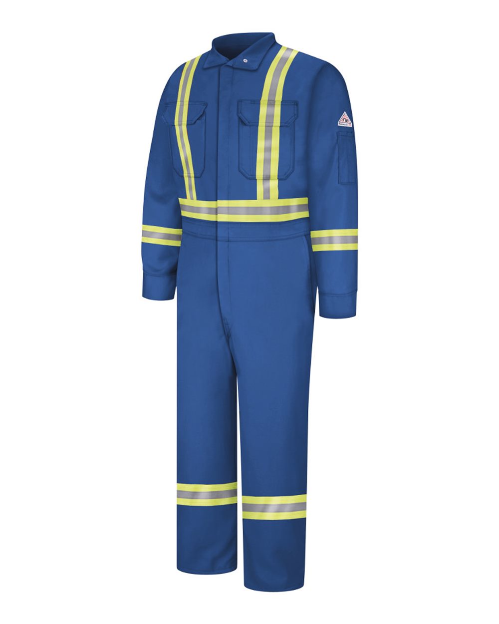 Royal Blue Premium Coverall with CSA Compliant Reflective Trim - EXCEL FR® ComforTouch®. - CLBC