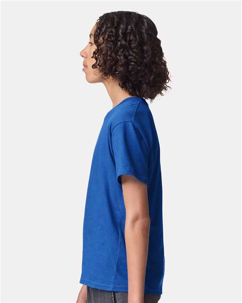 Royal Blue Youth Fine Jersey Tee - 2001Y