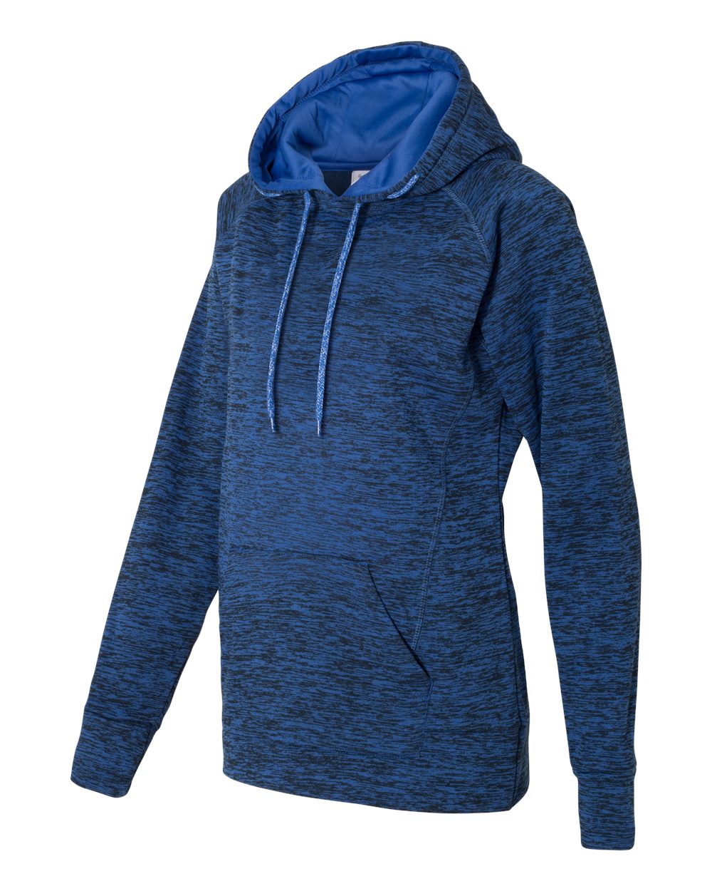 Royal Fleck/ Royal Women’s Cosmic Fleece Hooded Sweatshirt - 8616