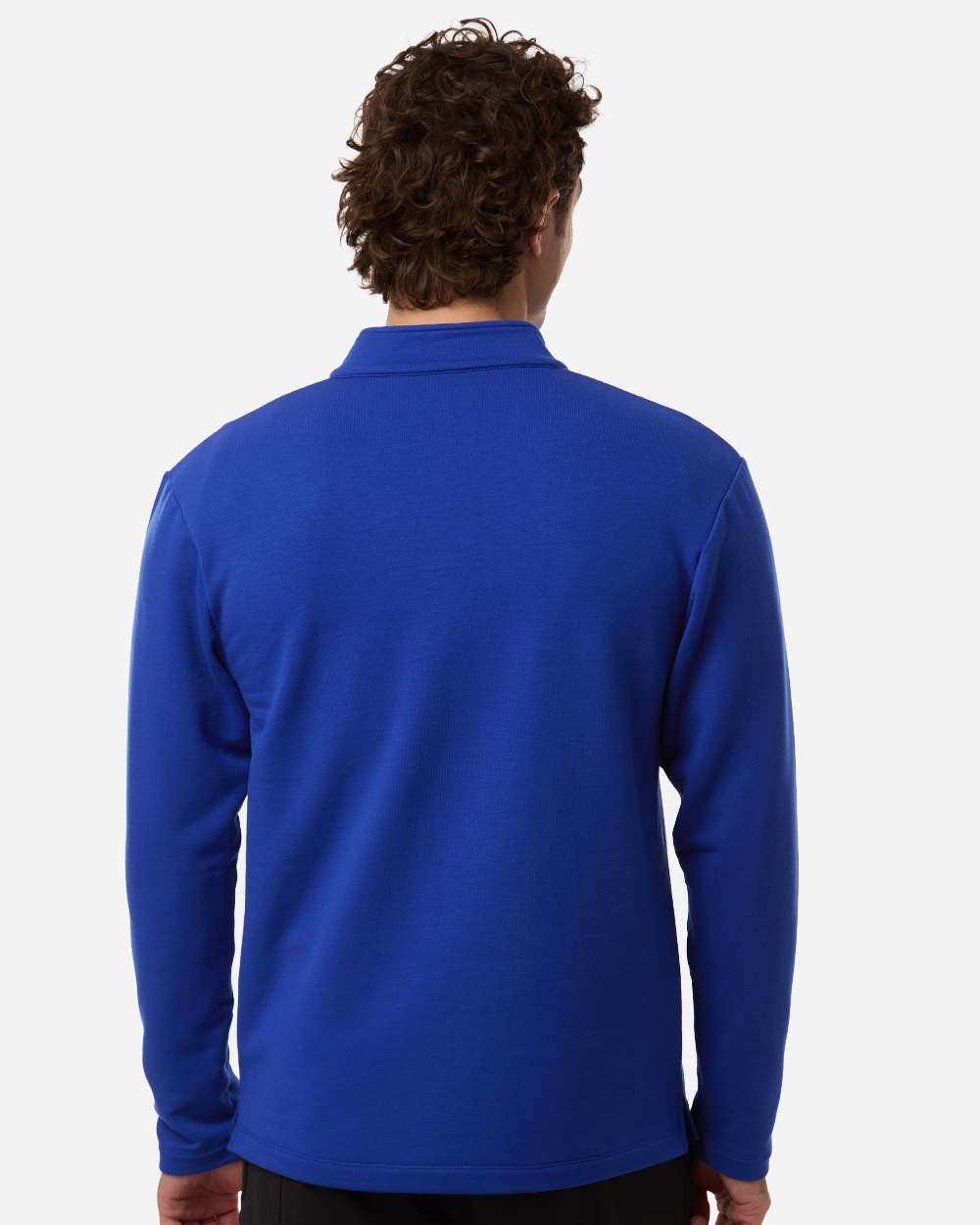 Royal Men's Stretch Quarter-Zip Fleece Pullover - STF870 plain