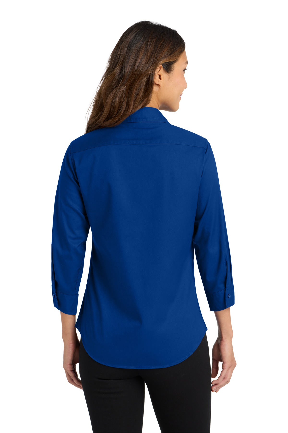 Royal Port Authority Women's 3/4-Sleeve Easy Care Shirt. L612