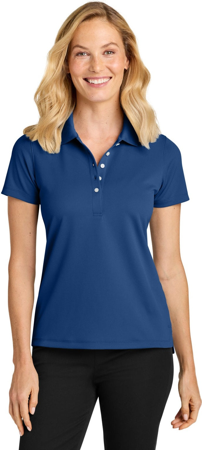 Royal Port Authority Women's Dry Zone Stain-Release Grid Polo LK845