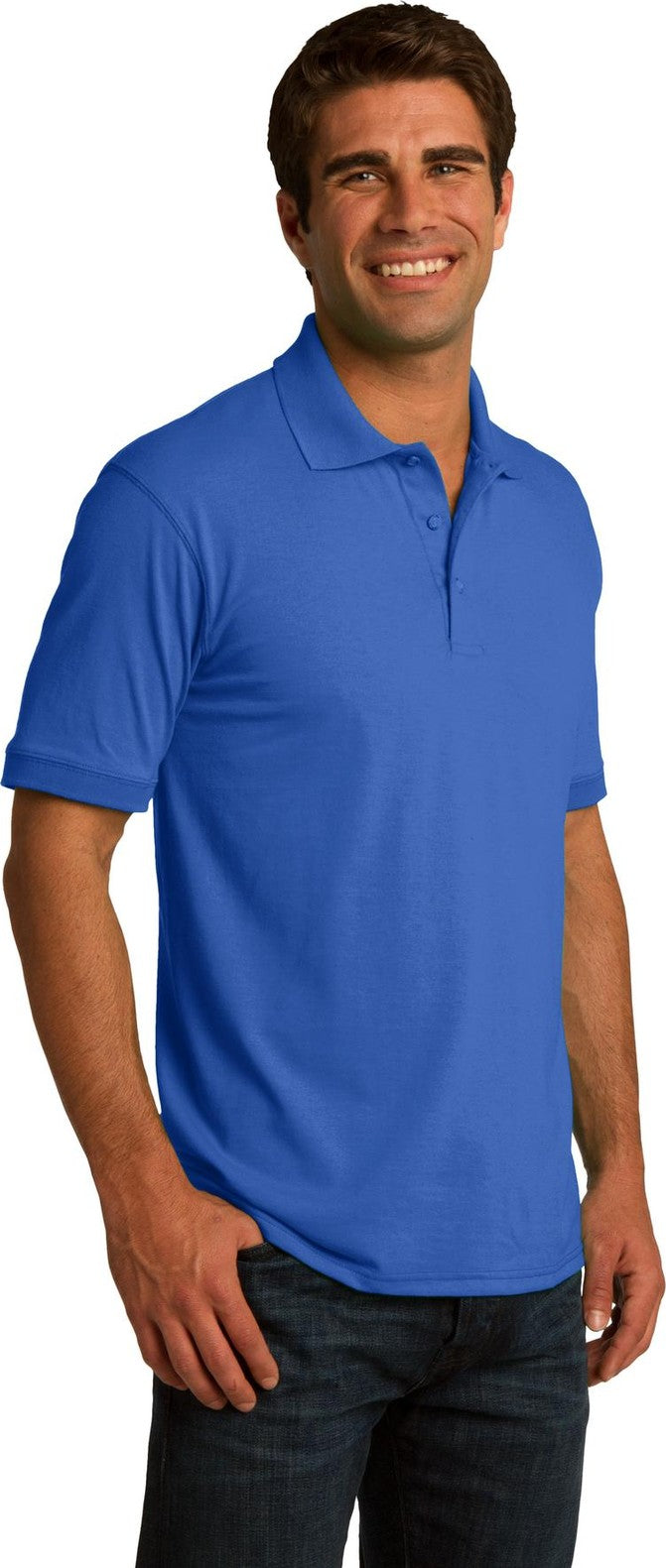 Royal Port & Co Core Blend Jersey Knit Polo. KP55
