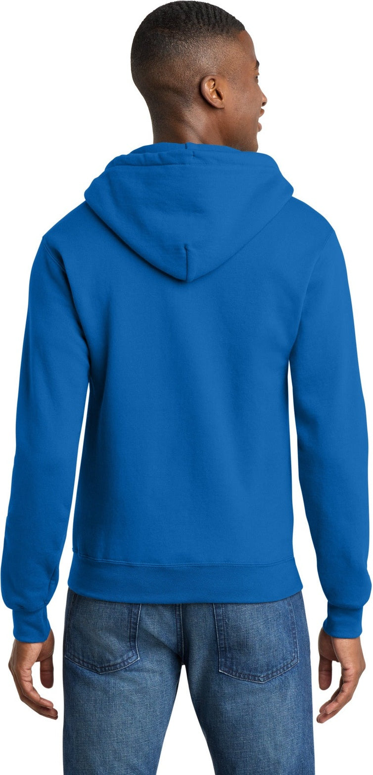 Royal Port & Co Core Fleece Full-Zip Hooded Sweatshirt. PC78ZH