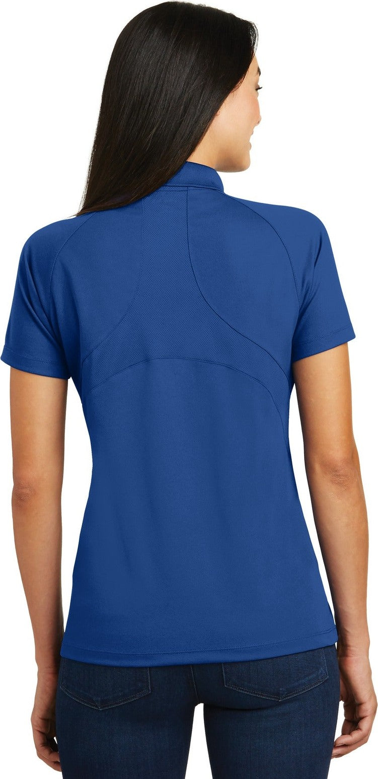 Royal Sport-Tek Women's Dri-Mesh Pro Polo. L474