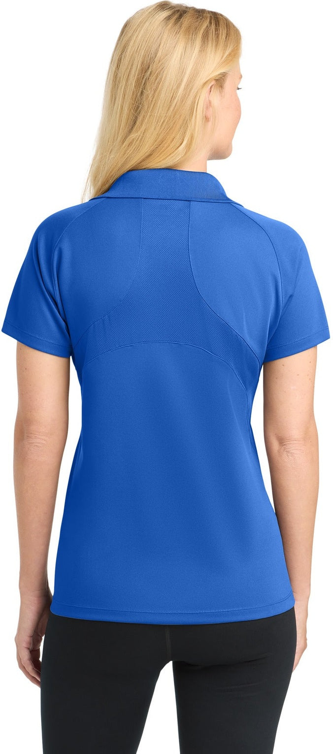 Royal Sport-Tek Women's Dri-Mesh Pro Polo. L474