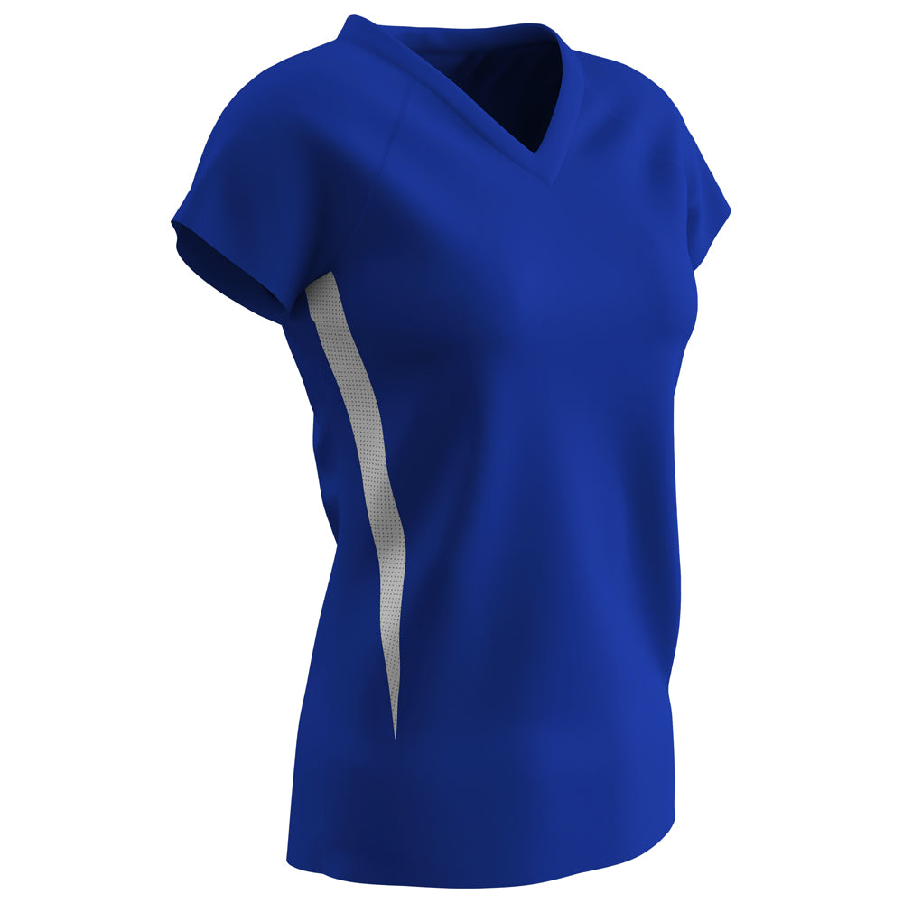 ROYAL, WHITE Spike Ladies Jersey