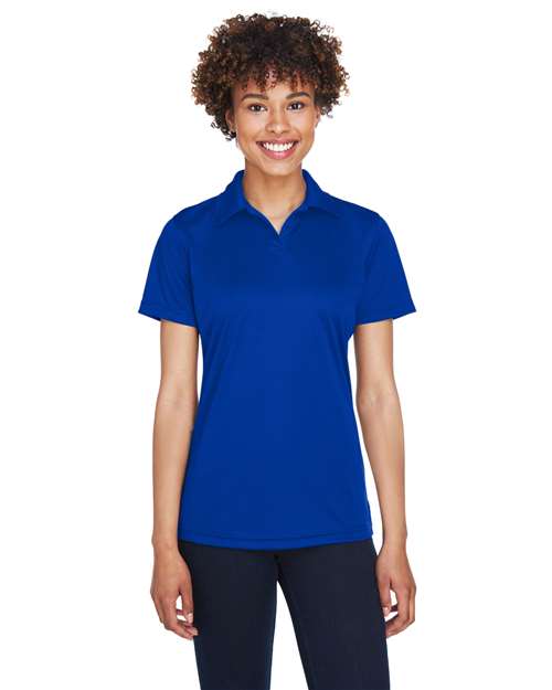 Front View of Royal Women's Cool & Dry Sport Performance Interlock Polo - 8425L