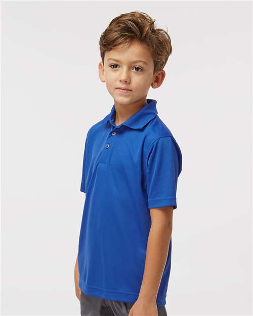 Royal Youth Saratoga Performance Mini Mesh Polo - 108Y