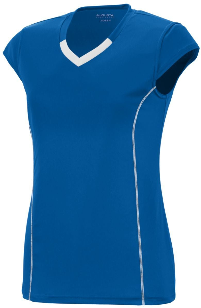 ROYAL/WHITE GIRLS BLASH JERSEY