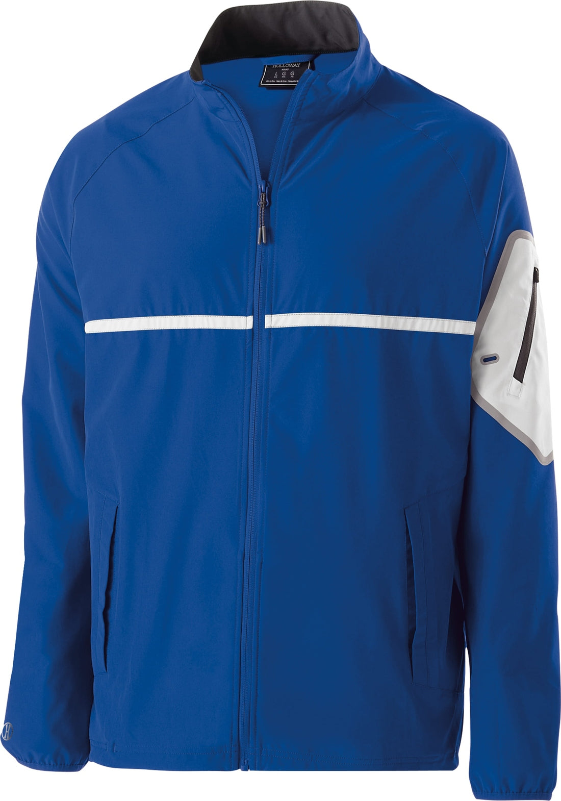 ROYAL/WHITE WELD FULL ZIP JACKET