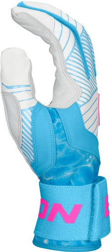 Easton Walk Off Ethos Locked-In Pool Party Youth Batting Gloves WO25LIYBG - Pool Party