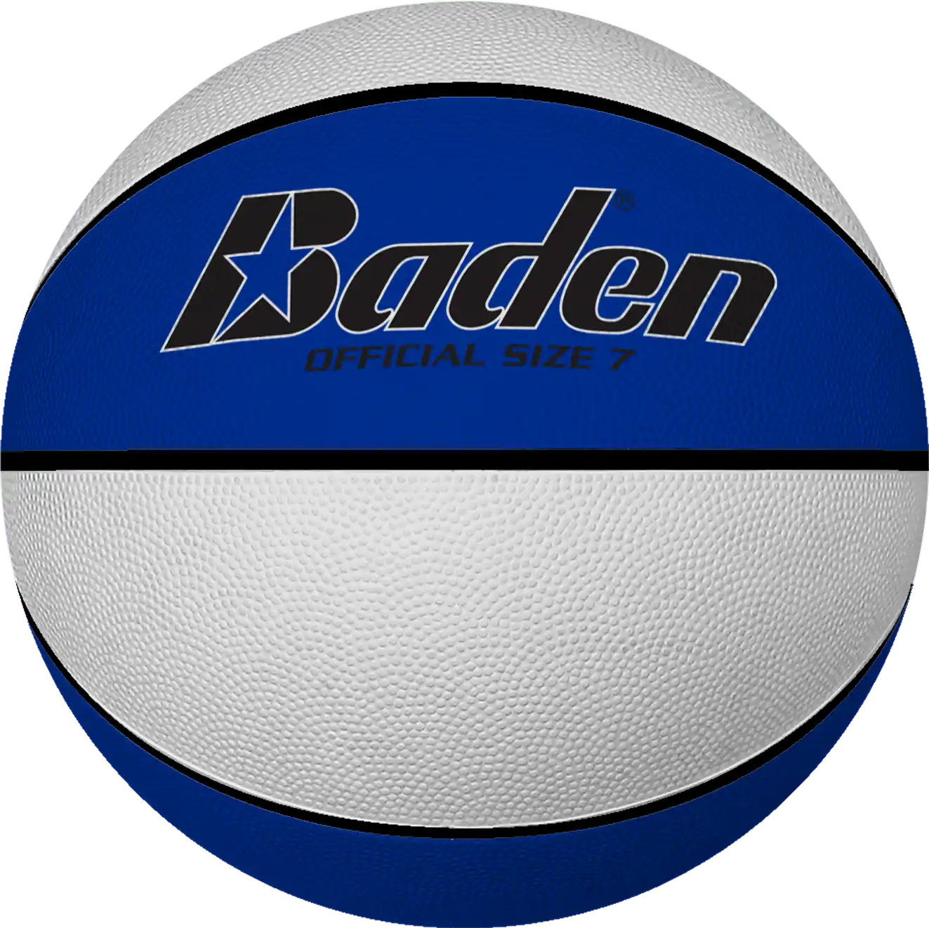 Rubber Basketball - Official 29.5’’ / Royal/white
