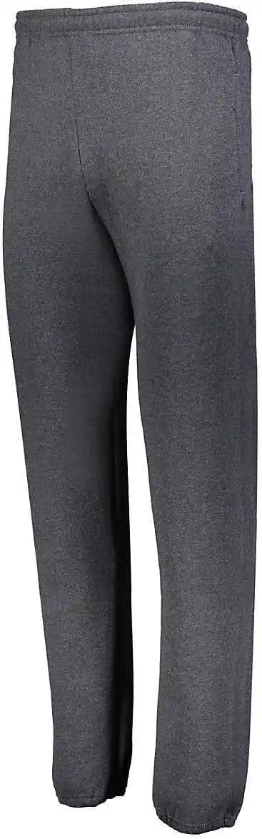 Russell 029hbm Dri Power Closed Bottom Pocket Sweatpants Black Heather