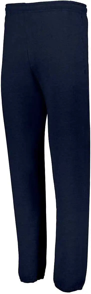 Russell 029hbm Dri Power Closed Bottom Pocket Sweatpants J.navy