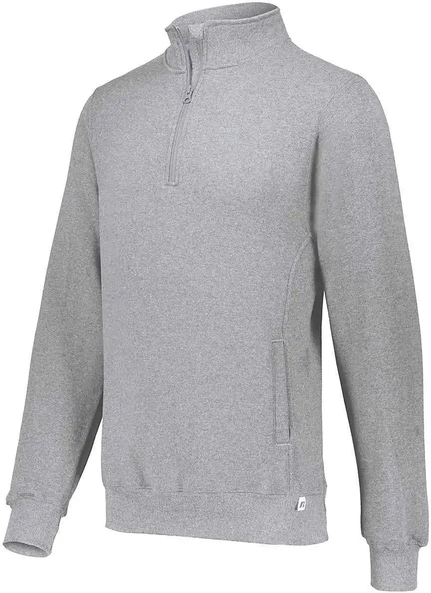 Russell 1z4hbm Dri-power Fleece 1 4 Zip Pullover - Oxford