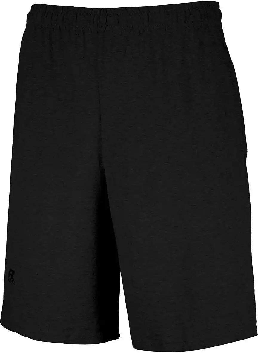 Russell 25843m Basic Cotton Pocket Shorts Black