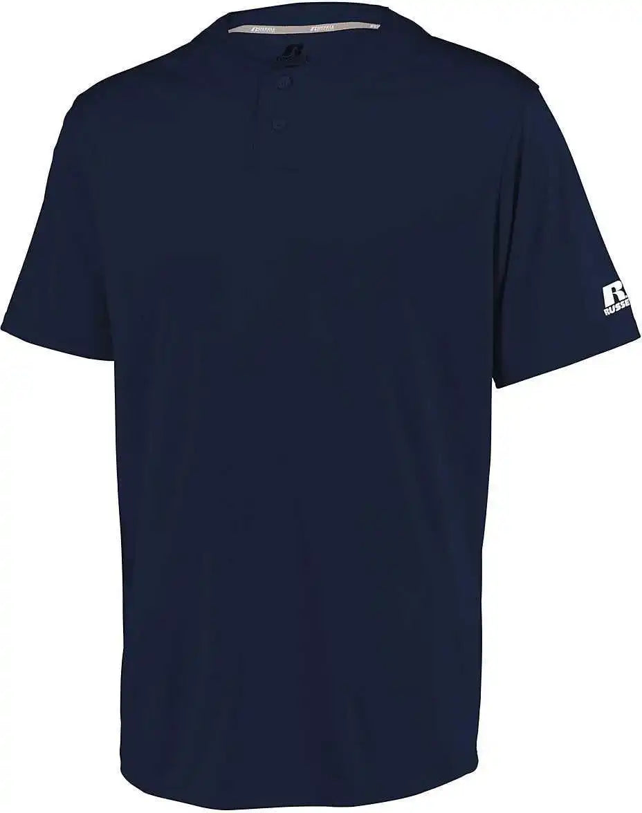 Russell 3r7x2m Performance Two Button Solid Jersey Navy