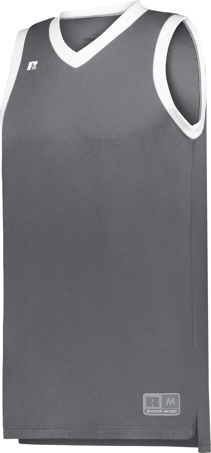 Russell 5r3chb Youth Coolcore Elite Jersey - Stealth White