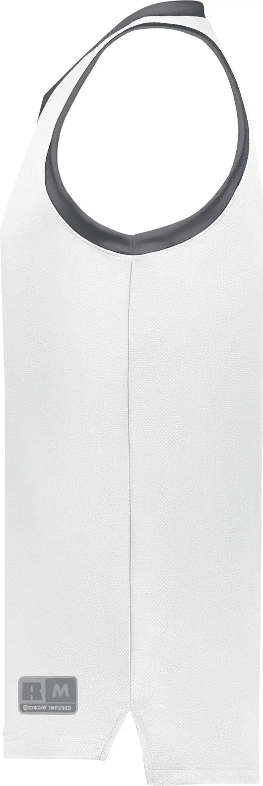 Russell 5r3chb Youth Coolcore Elite Jersey - White Stealth