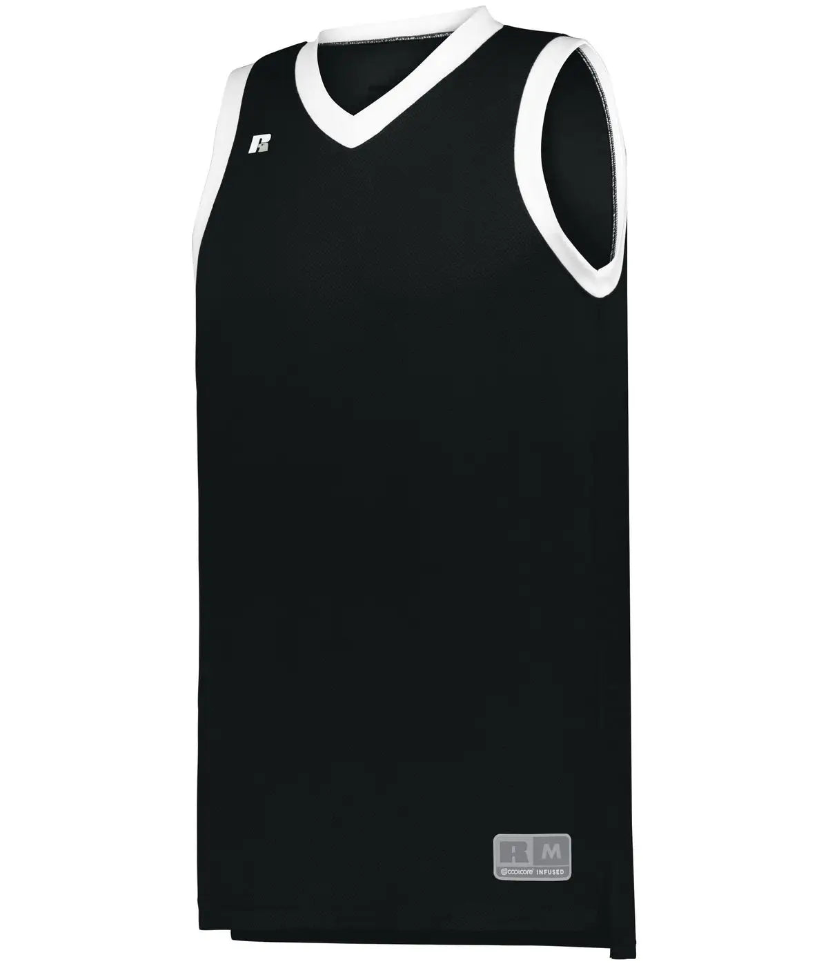 Russell 5r3chm Coolcore Elite Jersey - Black White