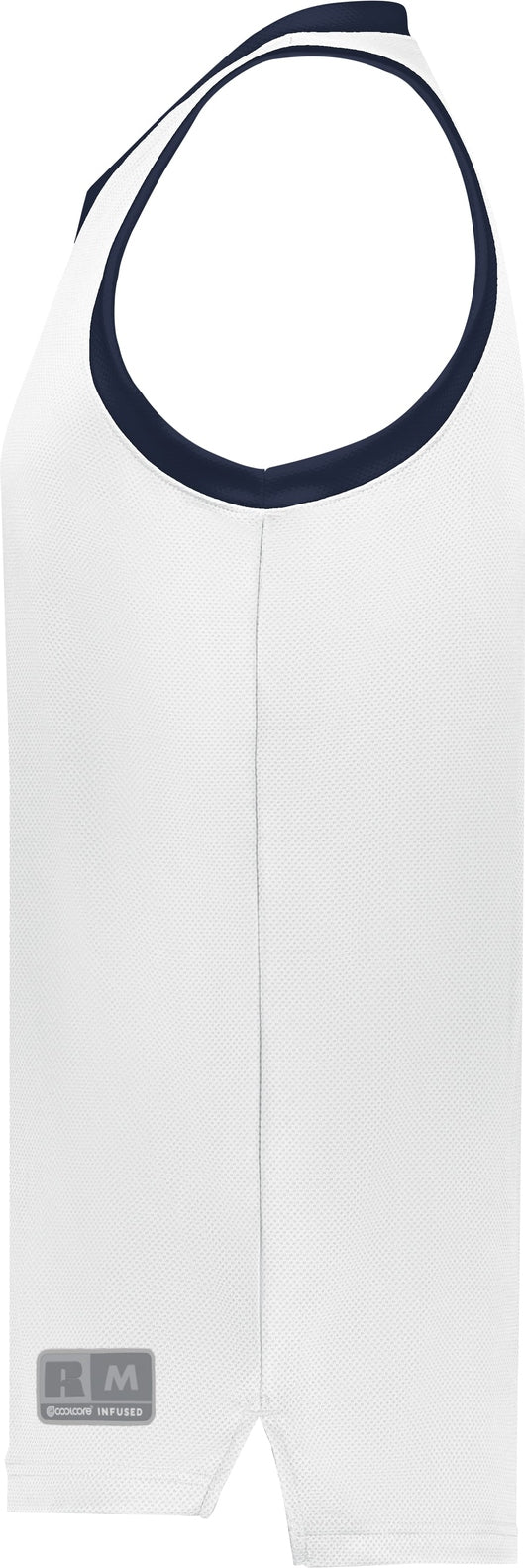 Russell 5r3chm Coolcore Elite Jersey - White Navy