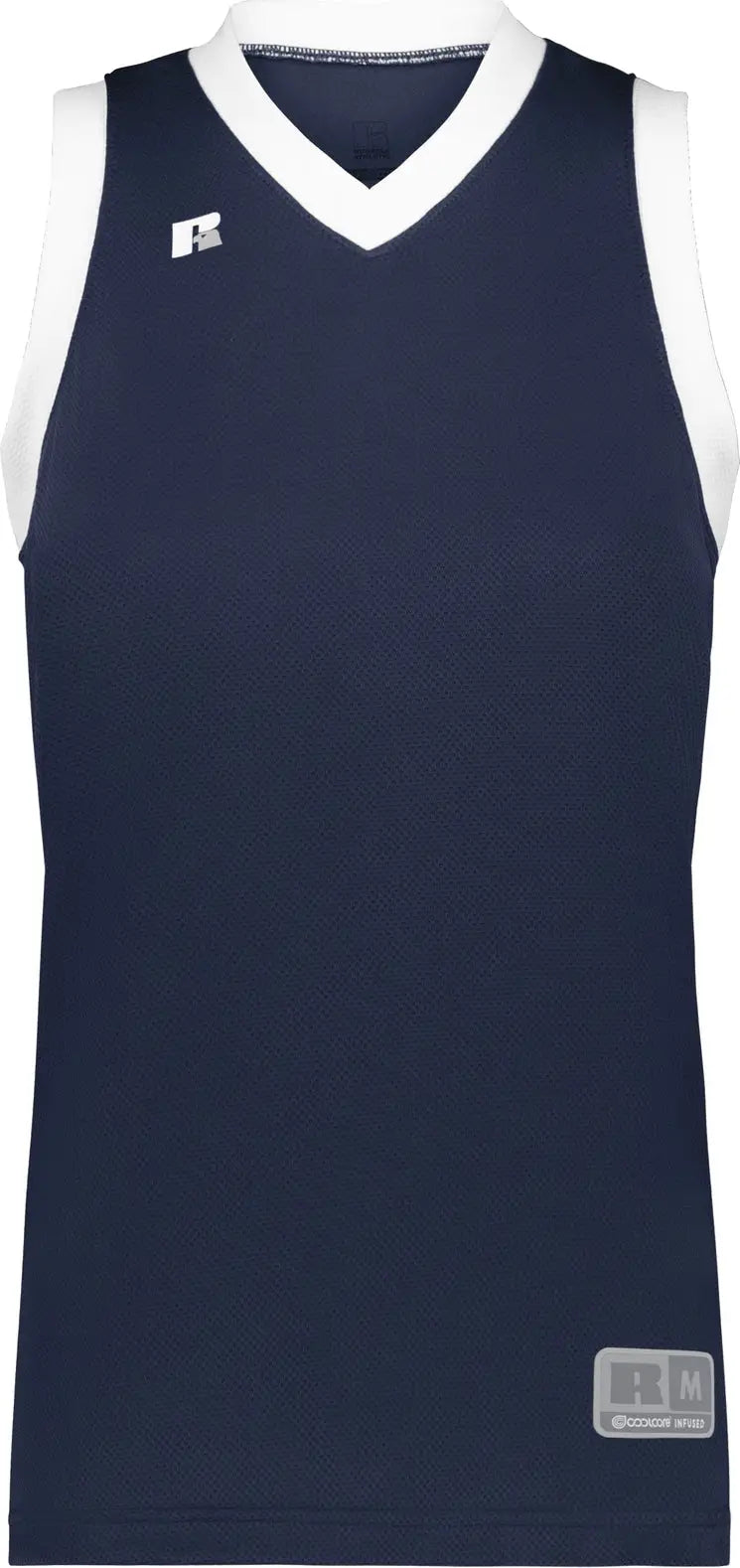Russell 5r3chx Ladies Coolcore Elite Jersey - Navy White
