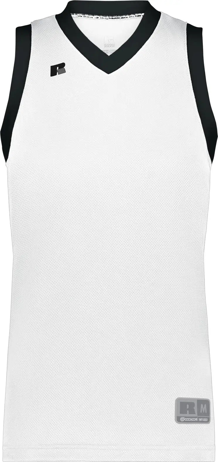 Russell 5r3chx Ladies Coolcore Elite Jersey - White Black