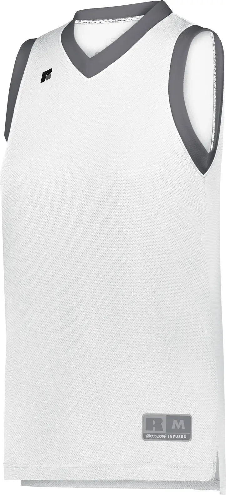 Russell 5r3chx Ladies Coolcore Elite Jersey - White Stealth