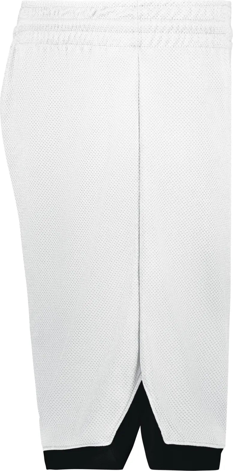 Russell 5r4chb Youth Coolcore Elite Shorts - White Black