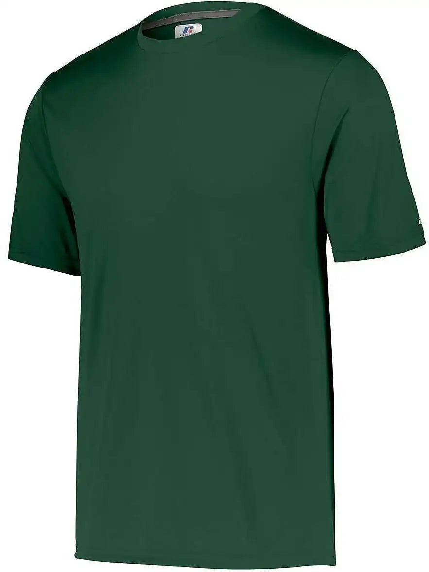 Russell 629x2b Youth Dri-power Core Performance Tee - Dark Green