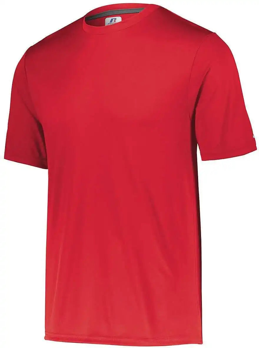 Russell 629x2b Youth Dri-power Core Performance Tee - True Red