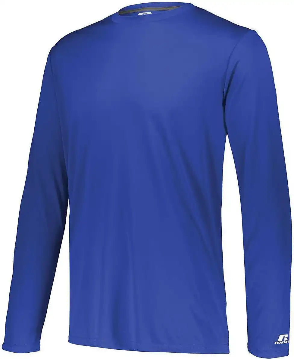 Russell 631x2m Dri-power Core Performance Long Sleeve Tee - Royal