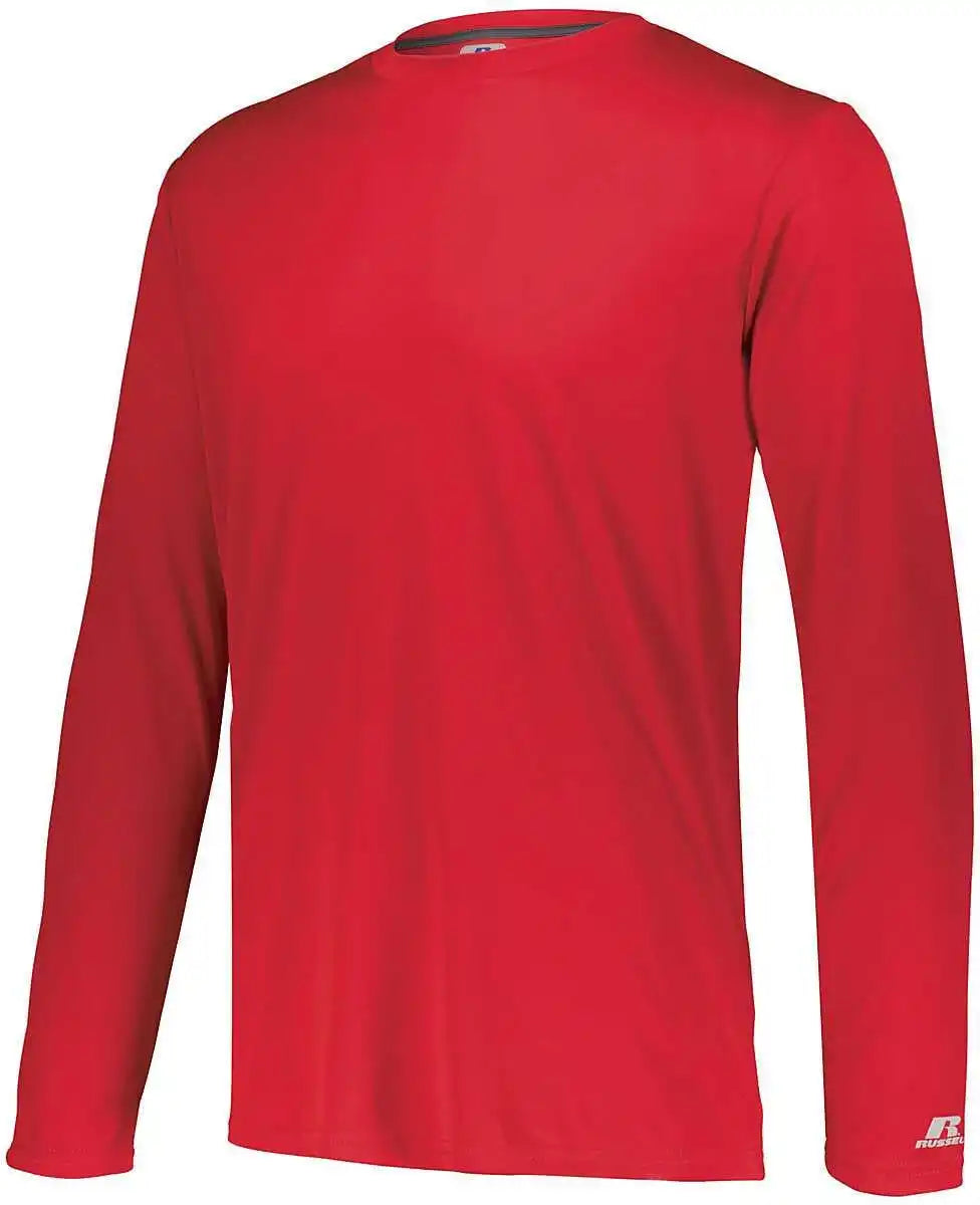 Russell 631x2m Dri-power Core Performance Long Sleeve Tee - True Red