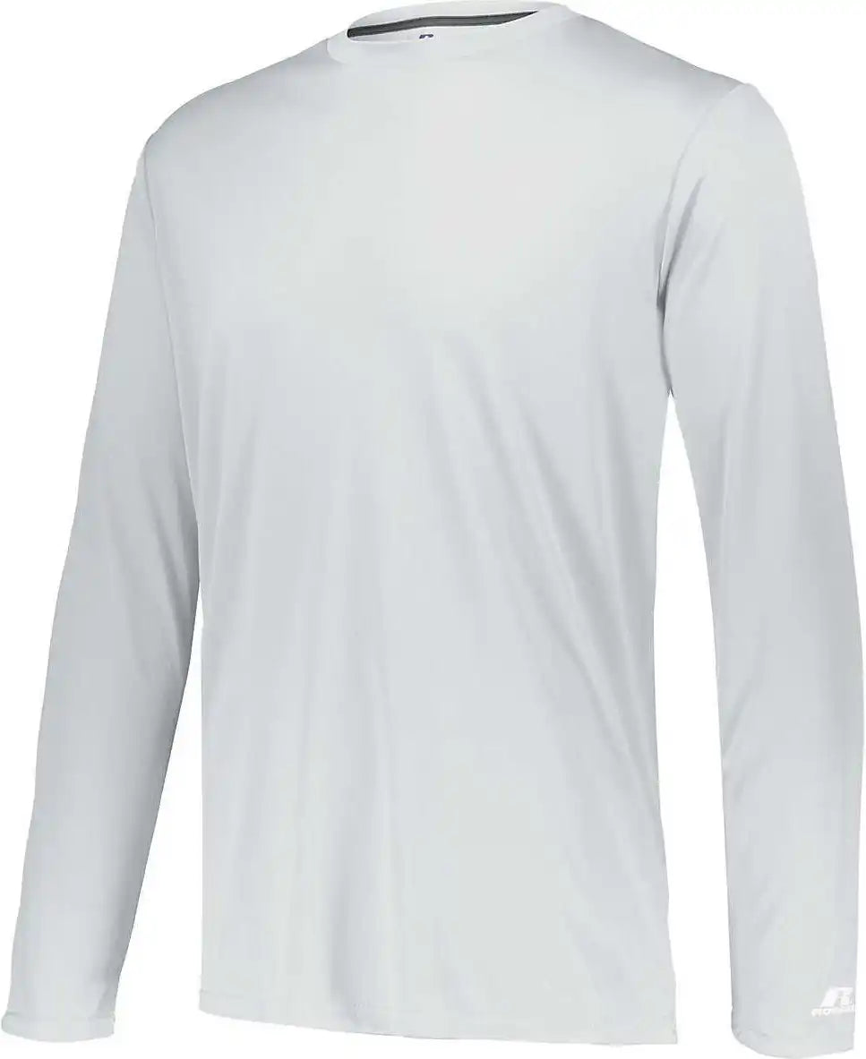 Russell 631x2m Dri Power Core Performance Long Sleeve Tee White