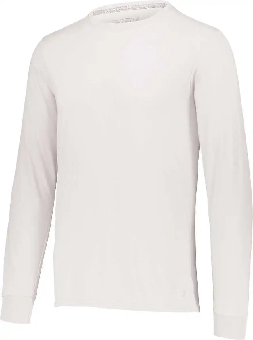 Russell 64lttm Essential Long Sleeve Tee White