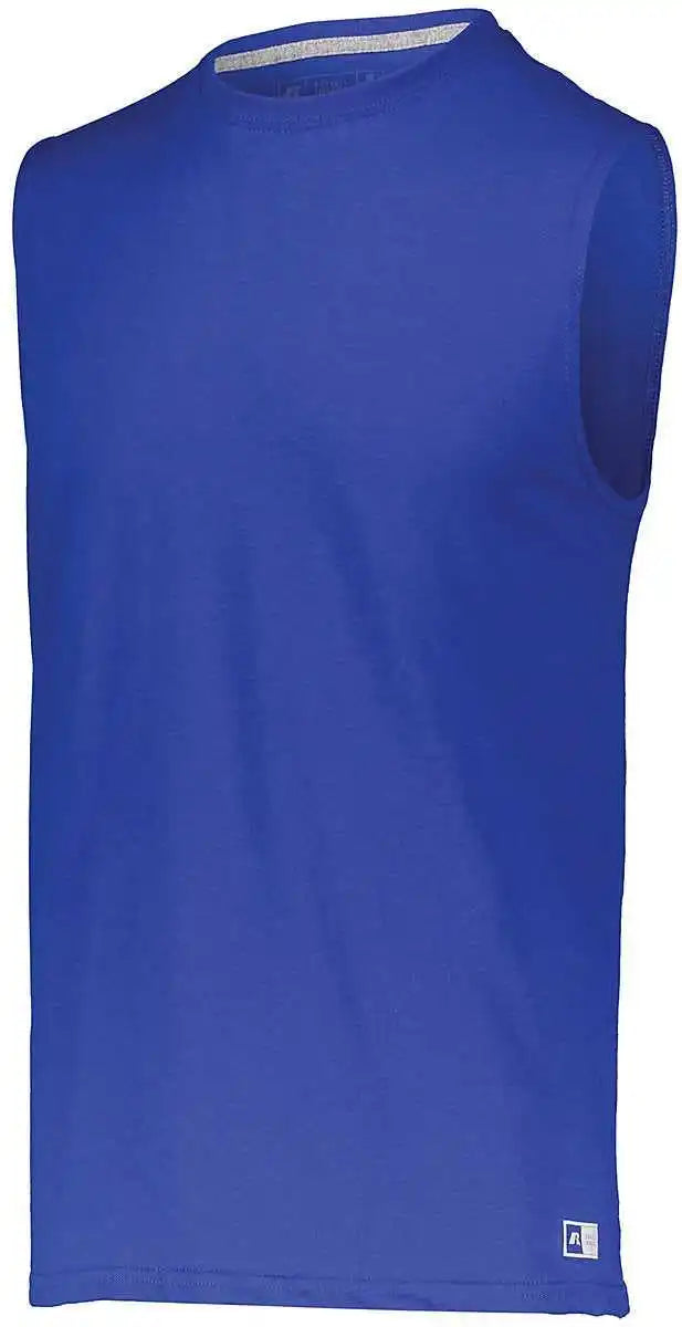 Russell 64mttm Essential Muscle Tee - Royal
