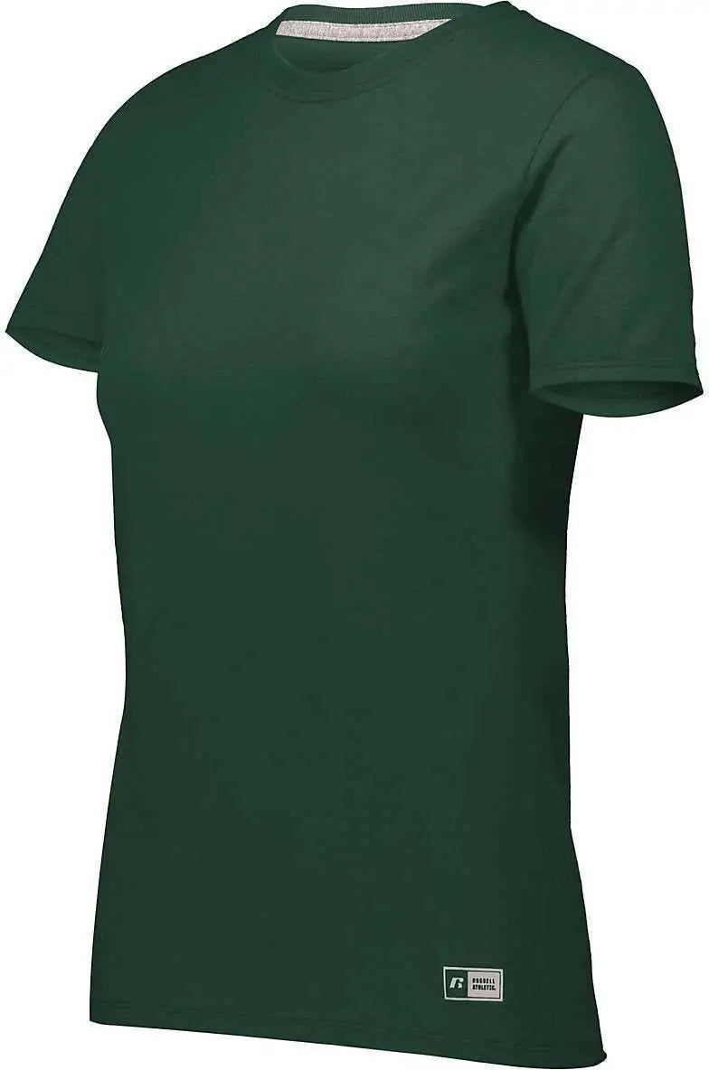 Russell 64sttx Ladies Essential Tee - Dark Green
