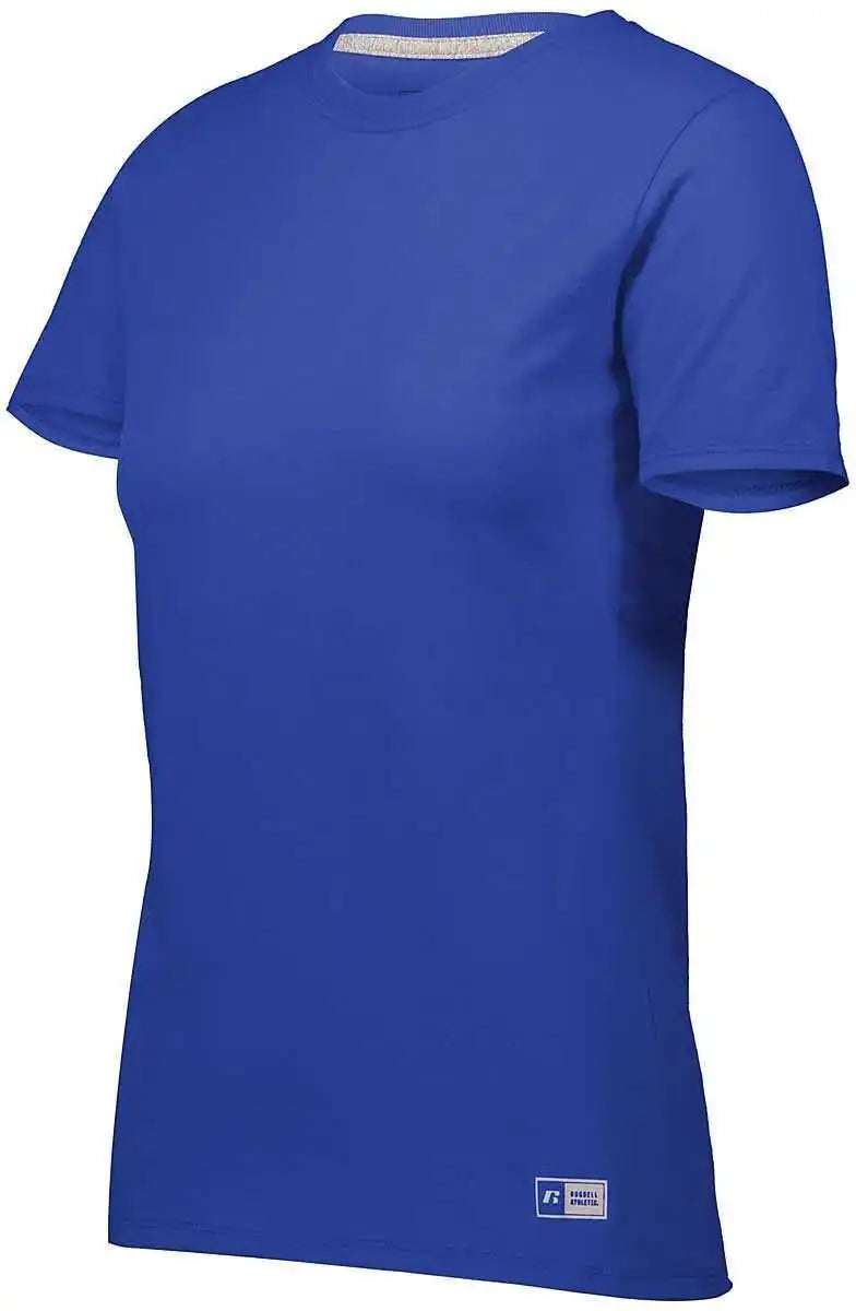 Russell 64sttx Ladies Essential Tee - Royal