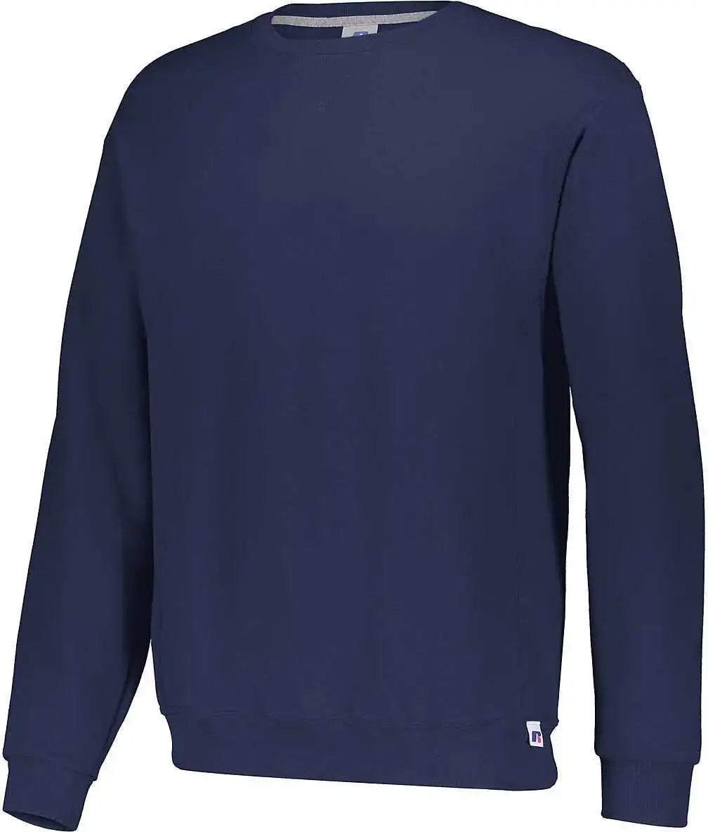Russell 698hbm Dri Power Fleece Crew Sweatshirt J.navy