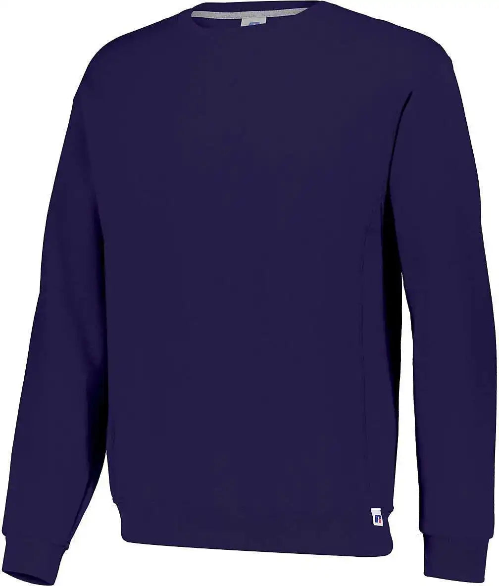 Russell 698hbm Dri Power Fleece Crew Sweatshirt Purple