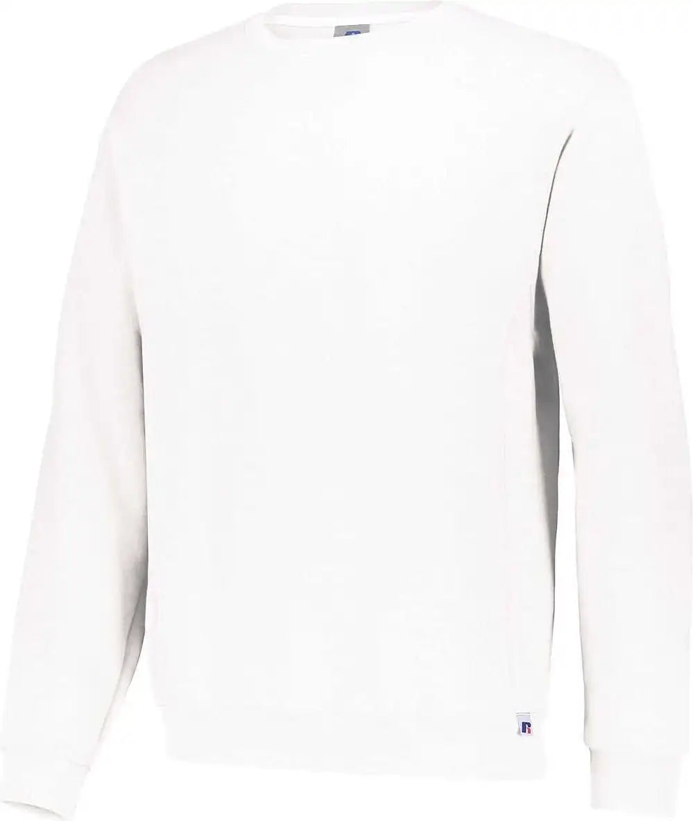 Russell 698hbm Dri Power Fleece Crew Sweatshirt White