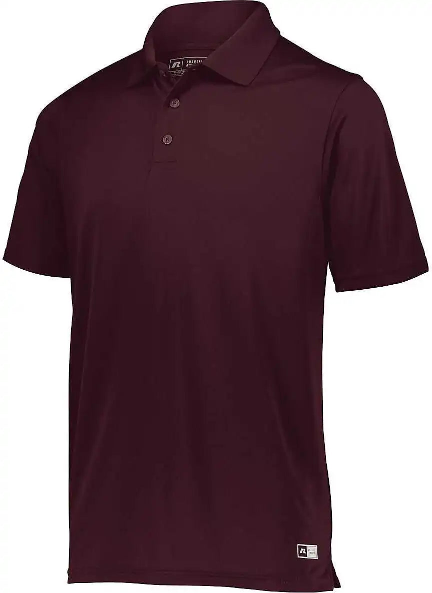 Russell 7eptum Essential Polo Maroon
