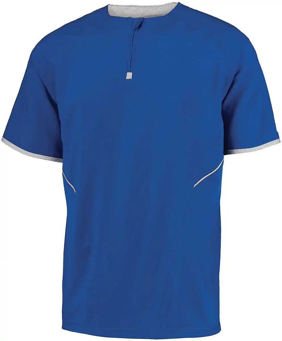 Russell 872rvm Short Sleeve Pullover Royal White